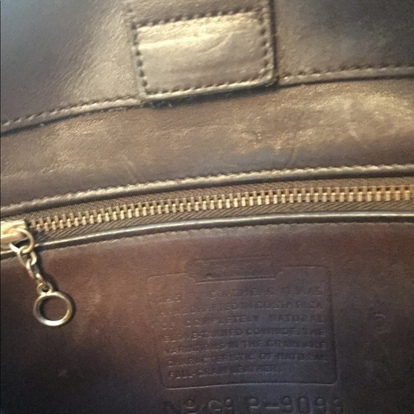 Coach structured tote bag with magnetic closure - Picture 6 of 12